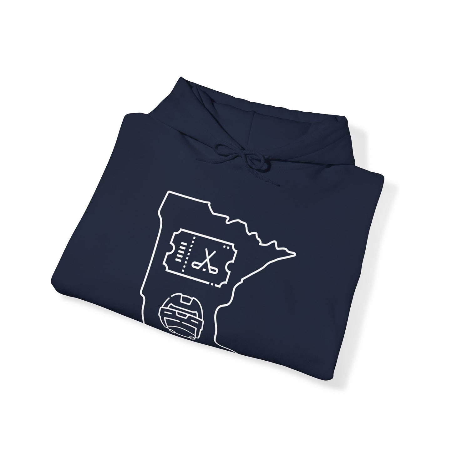 MN Hockey Sweatshirt - White Design