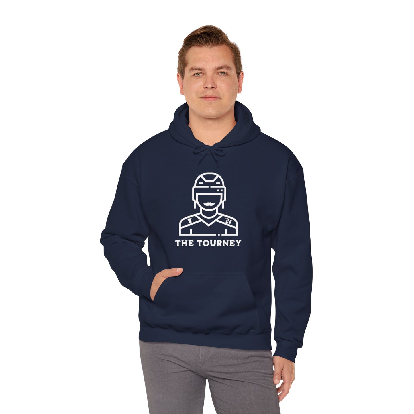 The Tourney Sweatshirt- White Design