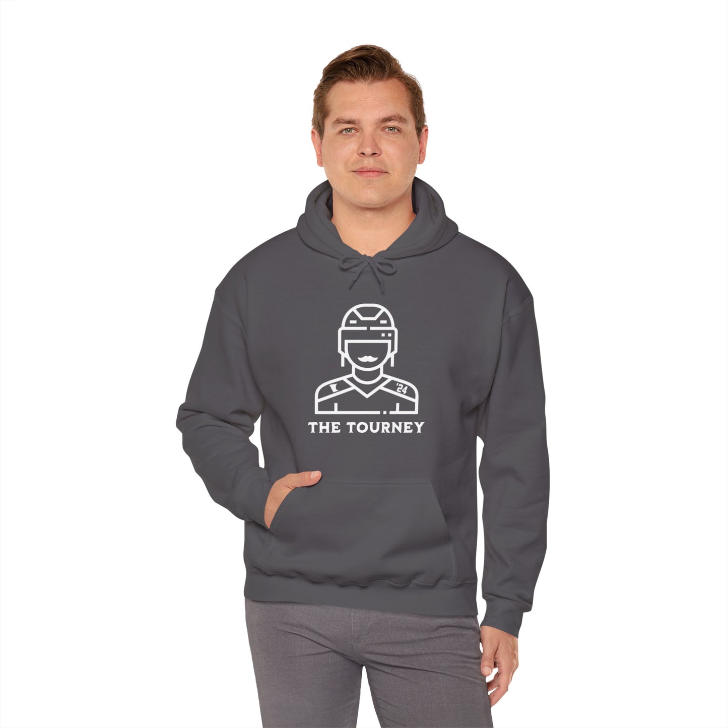 The Tourney Sweatshirt- White Design